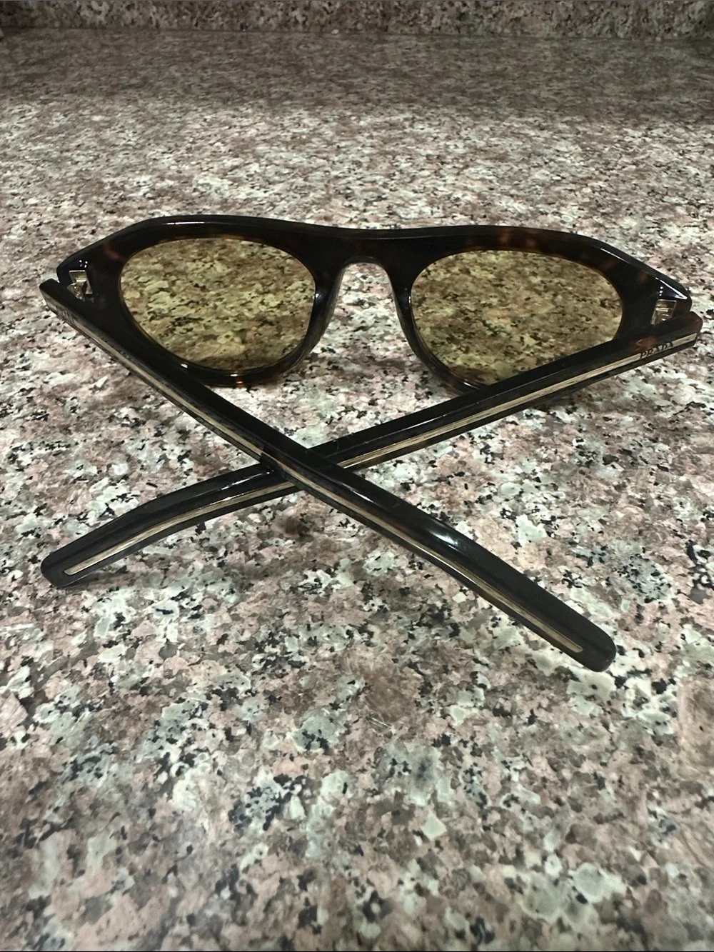 Gorgeous Prada Tortoiseshell Brown Sunglasses PR B15S $125 FIRM